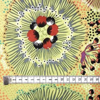 Preview: LIME BUSH PLUM Aborigines Stoff aus Australien